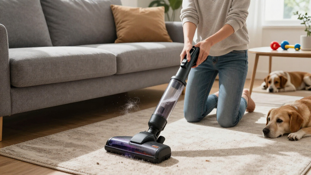cordless stick vacuum for pet hair