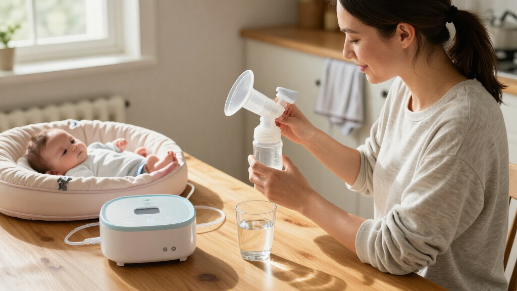 breast pumps with closed system