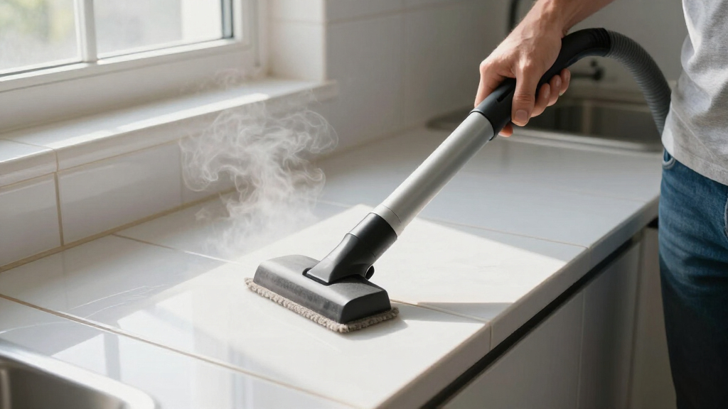 steam cleaner for grout