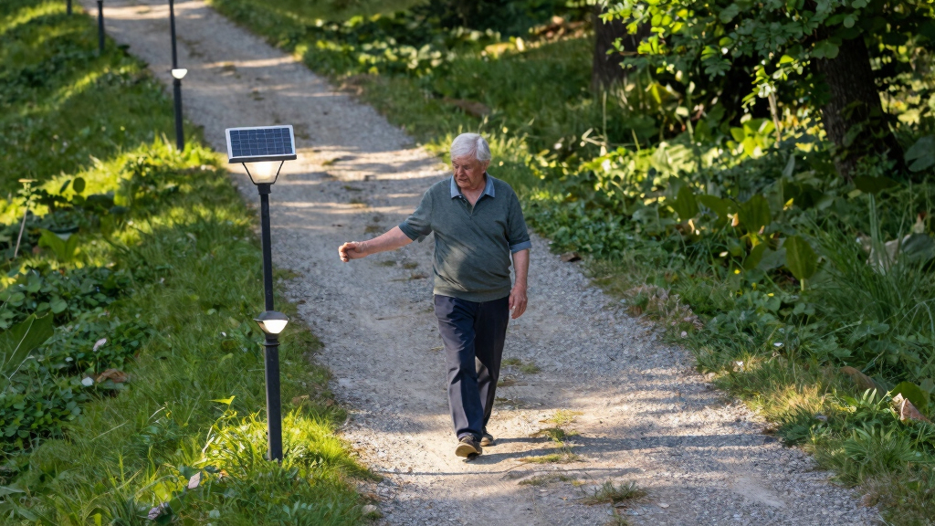 best solar path lights for country walkways