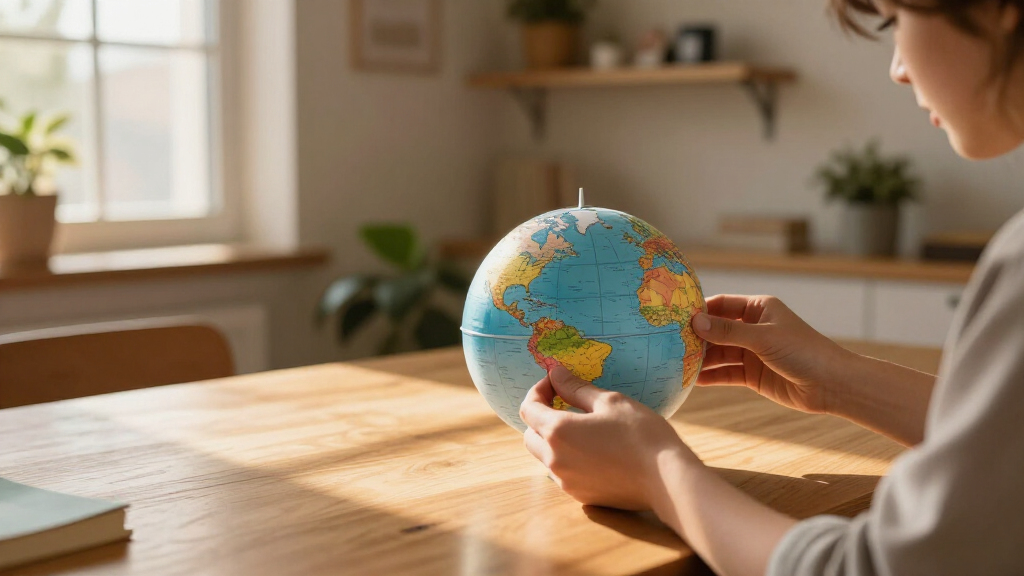 best folding paper globes