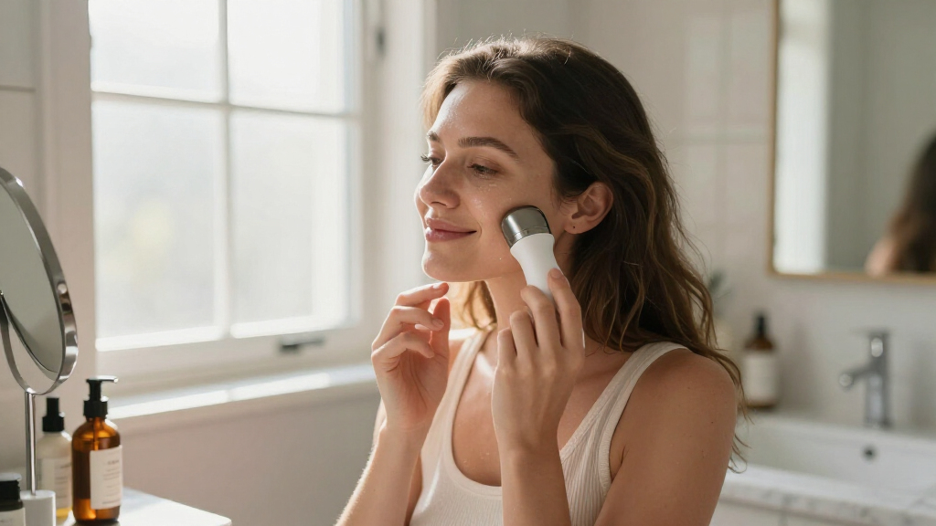 microcurrent facial toning devices