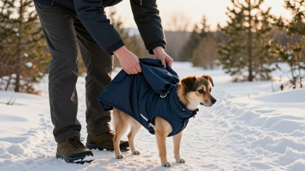 winter dog jacket waterproof