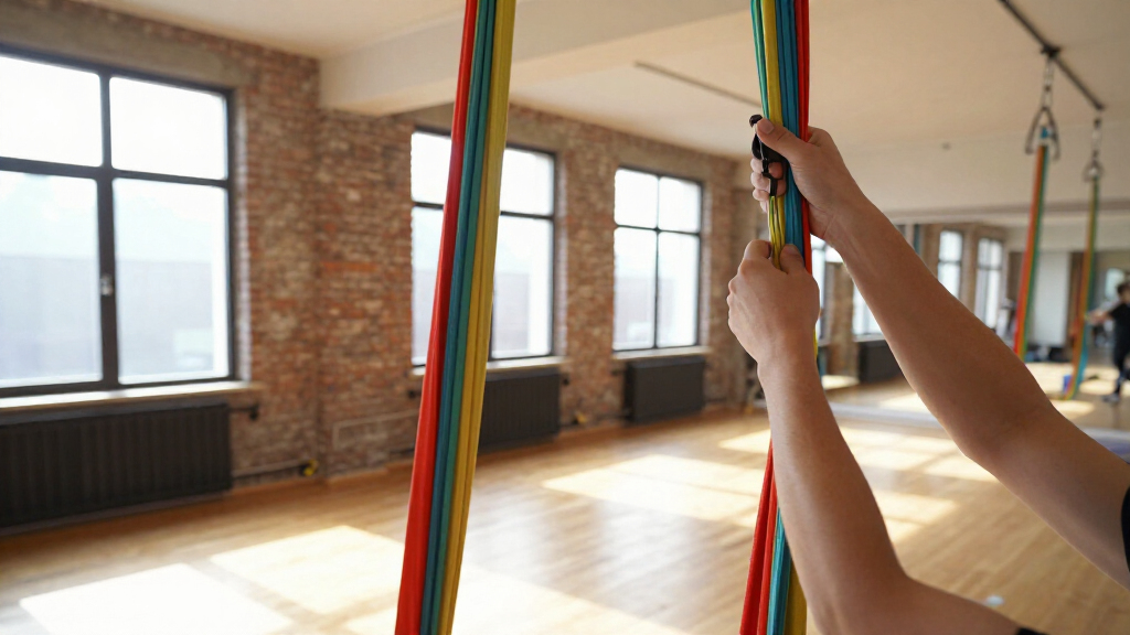 best aerial silks rig with ceiling mount