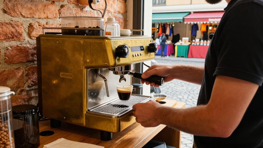 espresso machine for coffee truck