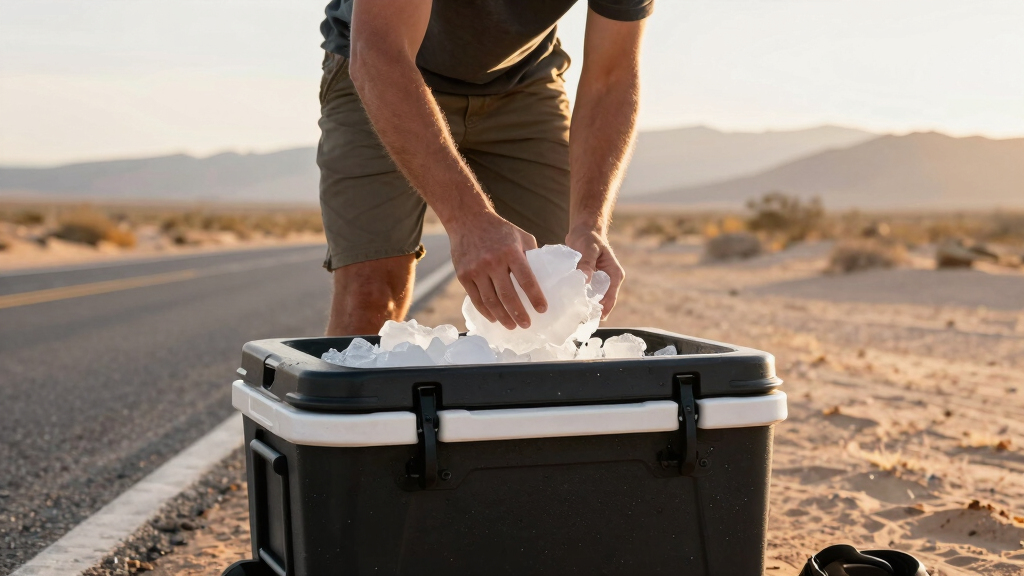 best premium cooler (rotomolded) for hot climates on desert road trips