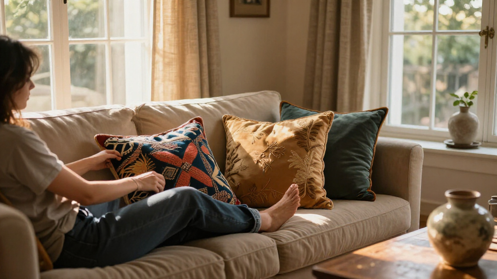luxury decorative throw pillows