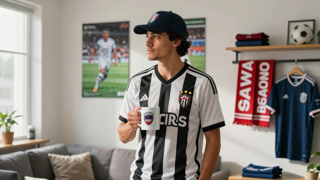 soccer fan merchandise