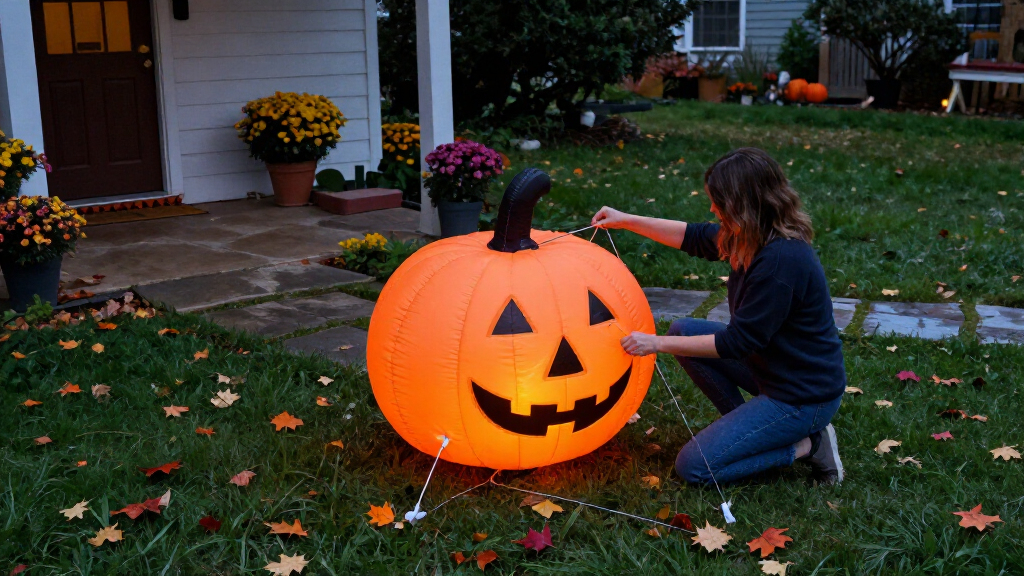 Halloween outdoor inflatables