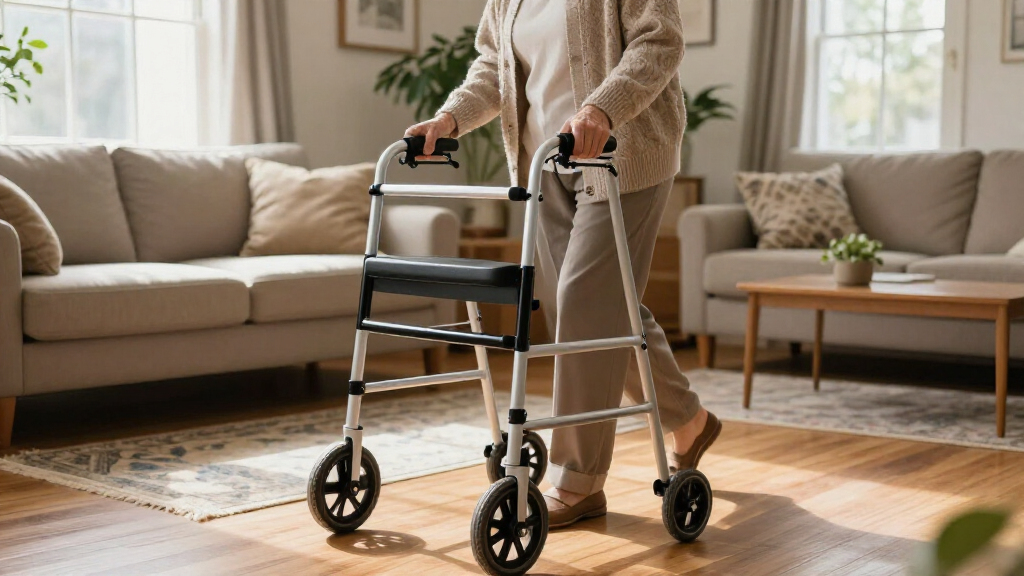 best rollator walkers with pneumatic tires