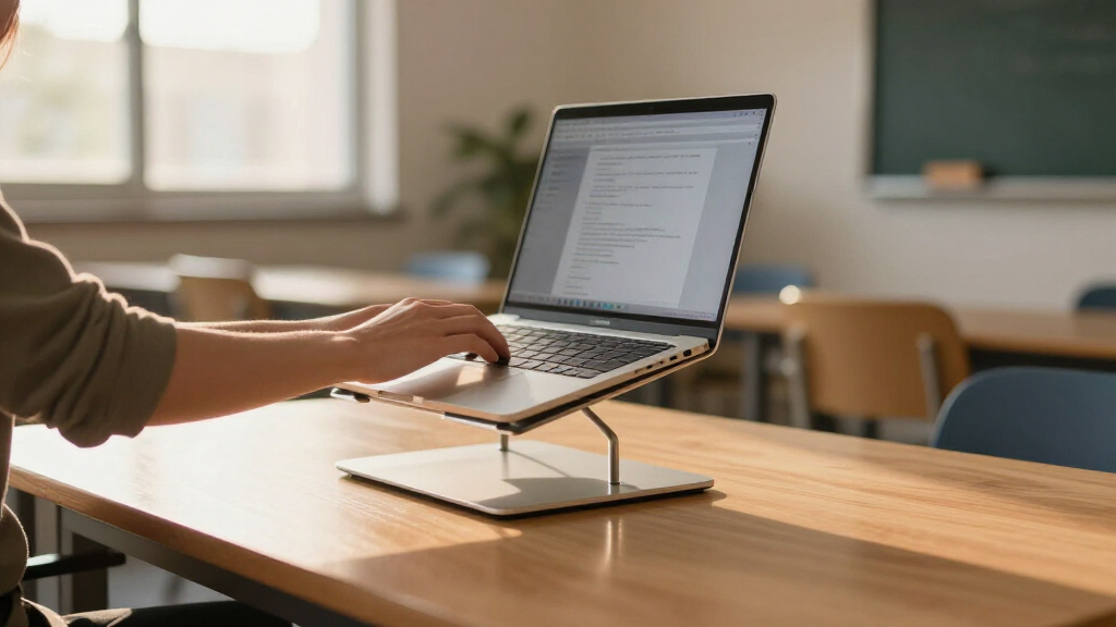 ergonomic laptop stands for students