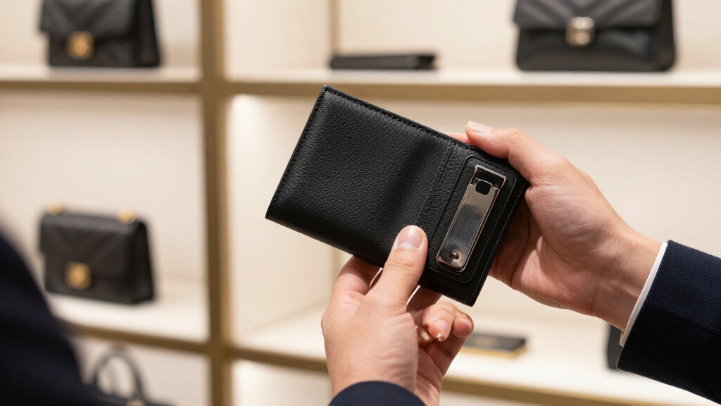 leather money clip wallets luxury