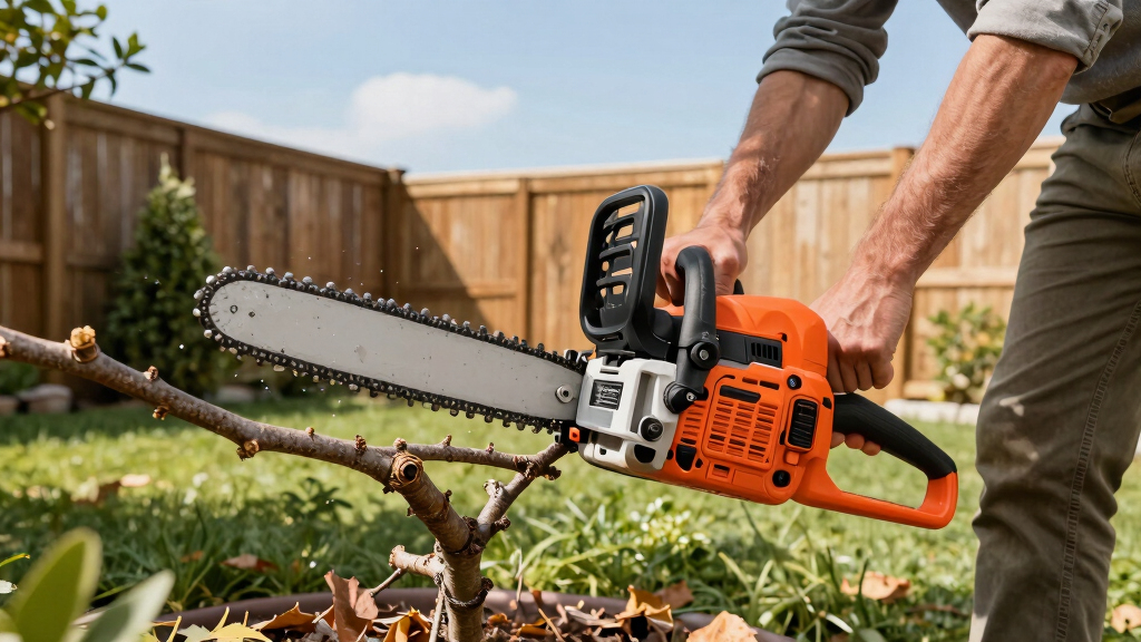 best battery chainsaw for low maintenance yard work