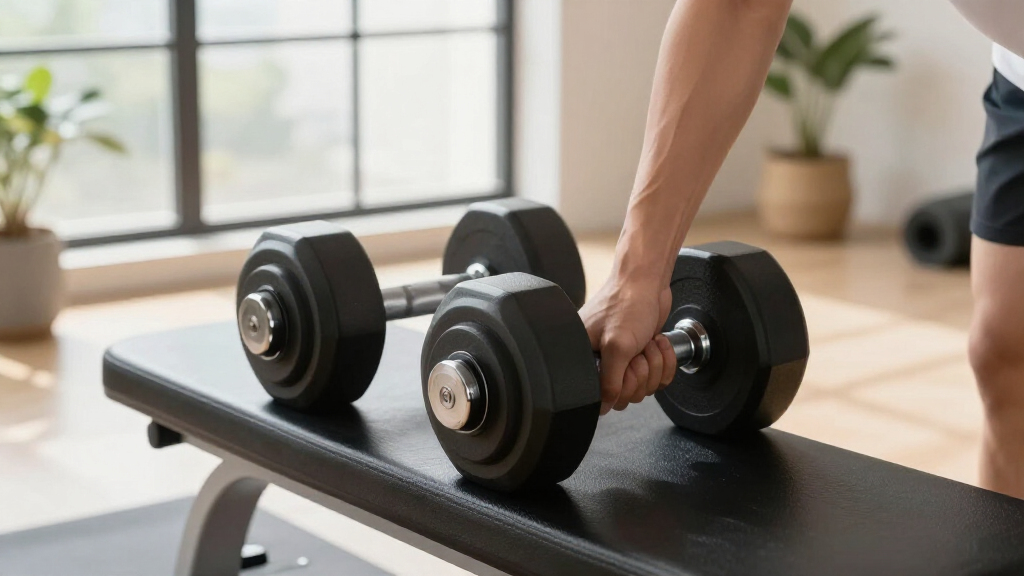 premium adjustable dumbbells set