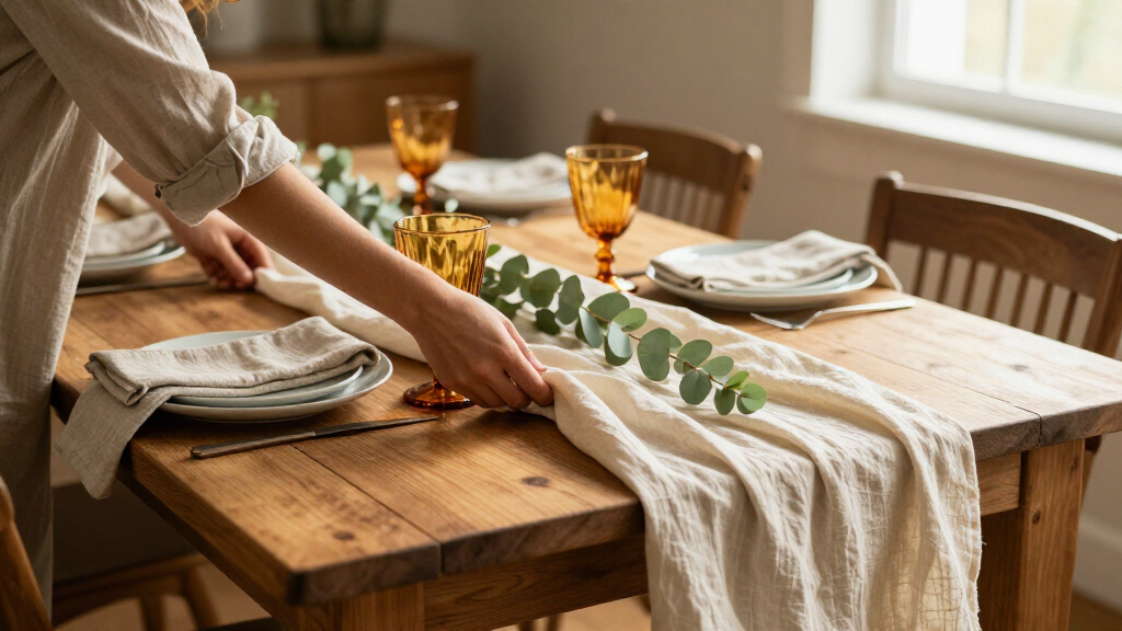 best cheesecloth table runners
