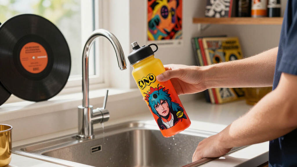 pop culture themed water bottles