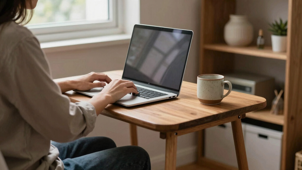 compact laptop desks for tiny homes