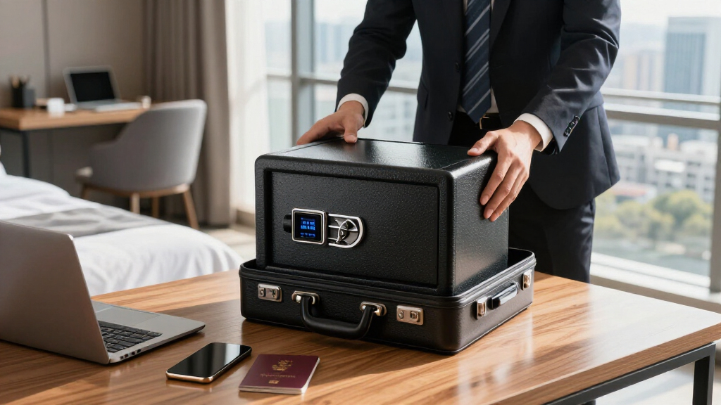 best portable fireproof safe for business travel documents