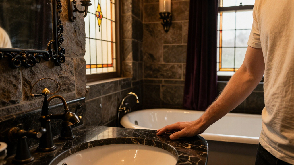 best gothic bathroom decor