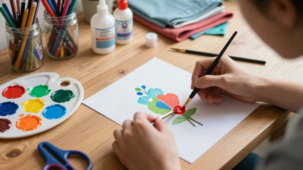 art supplies for DIY projects