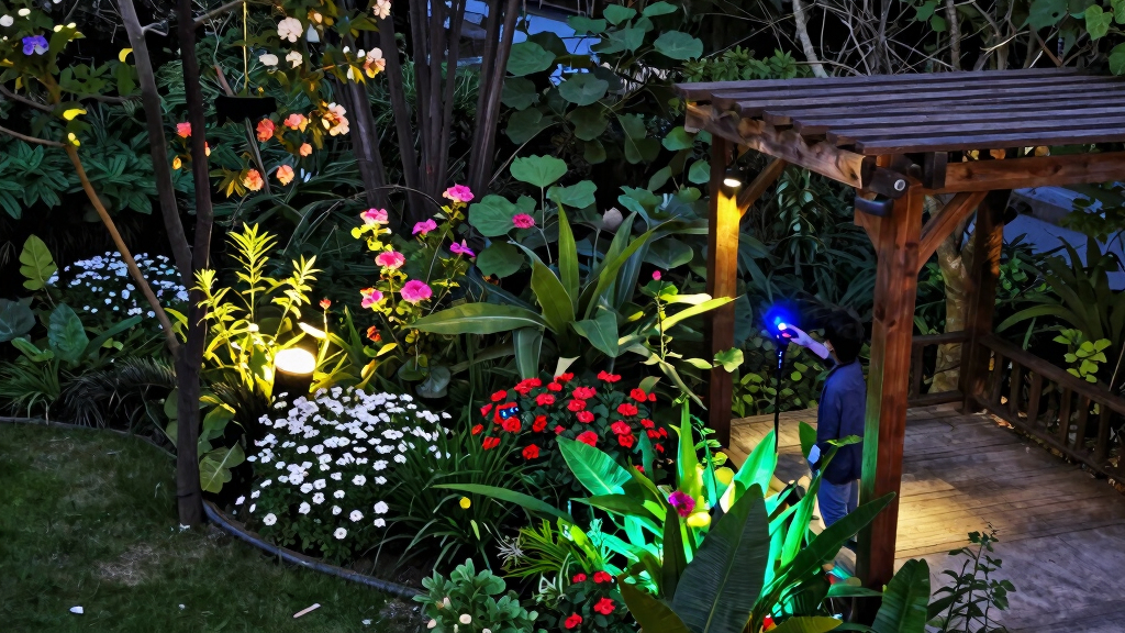 best color changing outdoor lights