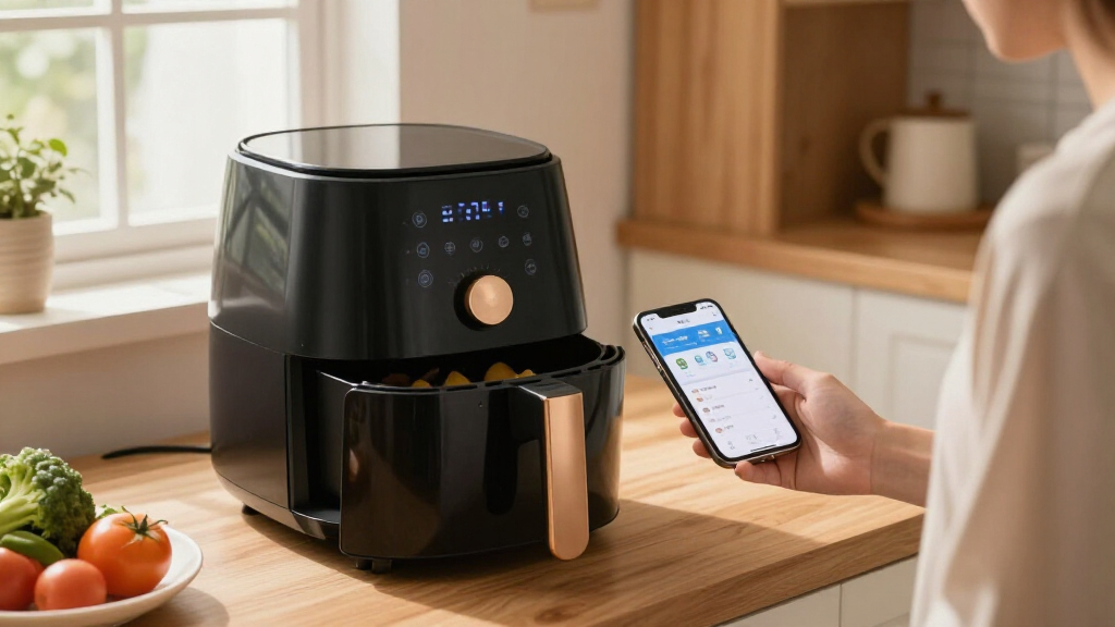 air fryer with app control