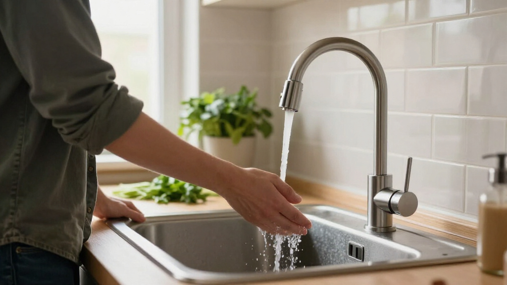kitchen faucet touchless