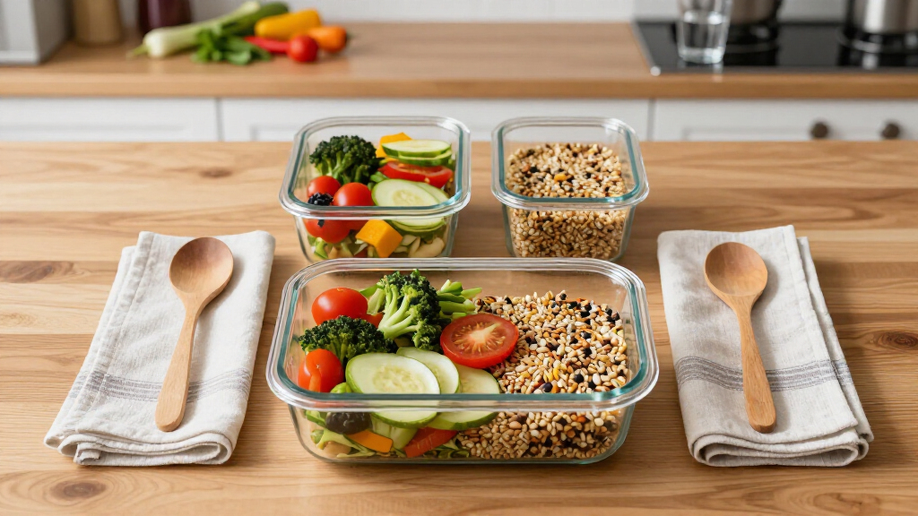 meal prep containers glass