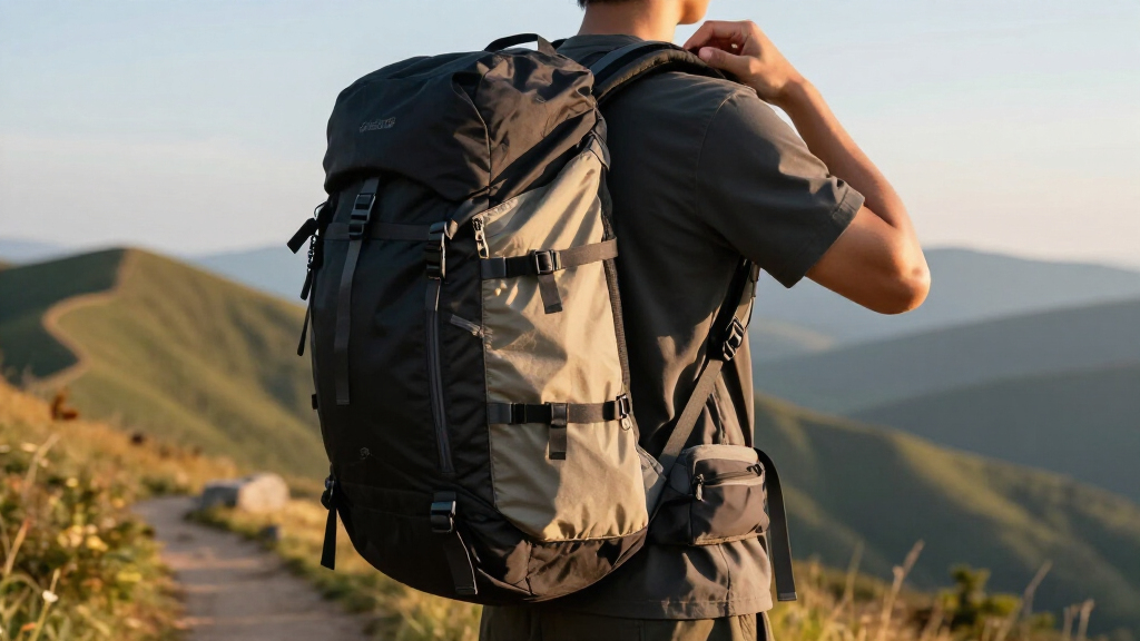 travel backpack with removable daypack