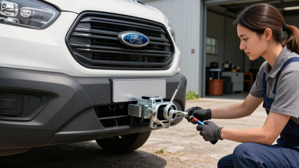 winch mounting kit for ford transit
