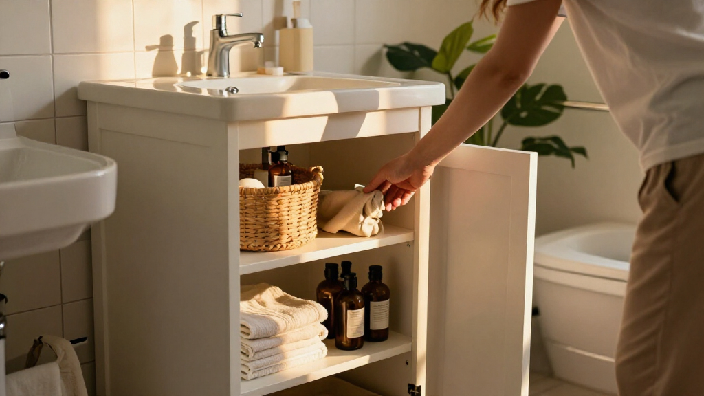 bathroom storage cabinet freestanding