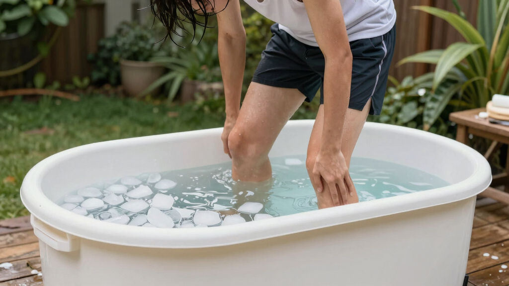 best portable ice bath tub large size