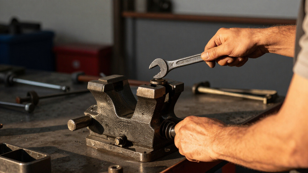 heavy duty bench vise 6 inch
