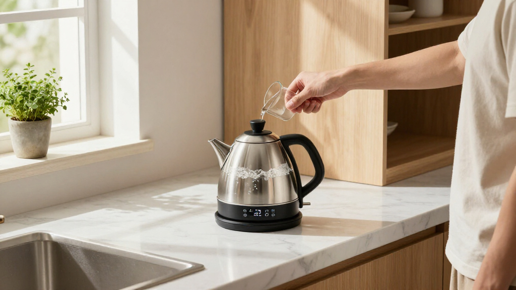 electric kettle with temperature control