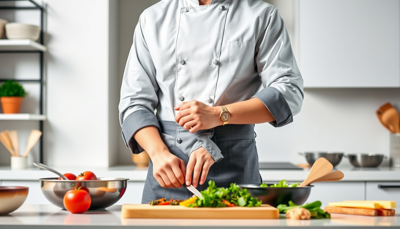 Stay Safe and Stylish: Why Avoiding Loose Clothing in the Kitchen is Essential for Cooking Success!