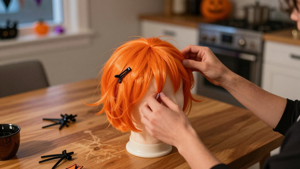 Halloween costume wigs