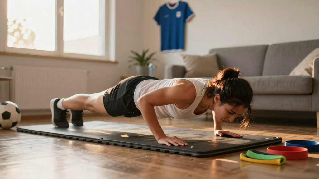 home workout gear for soccer fans