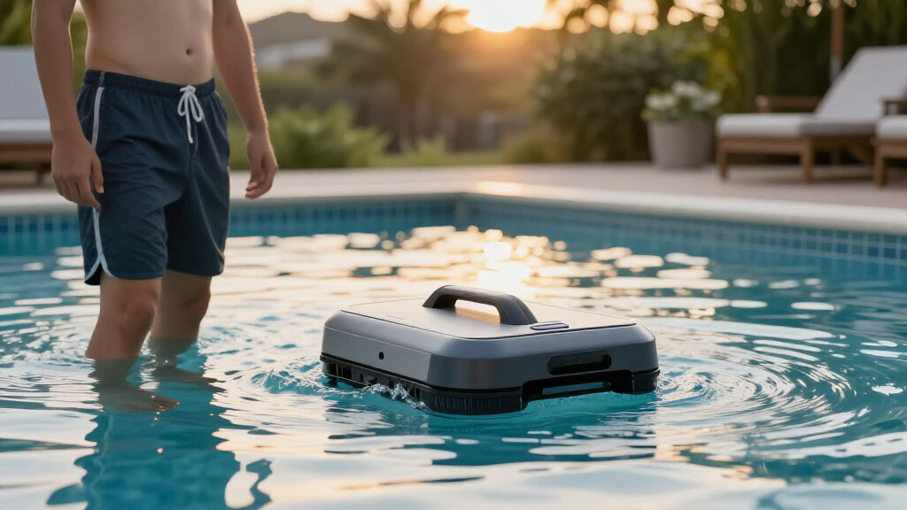 robotic pool cleaner for inground pool