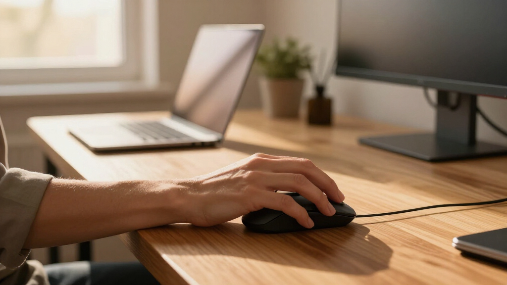 ergonomic wireless mouse