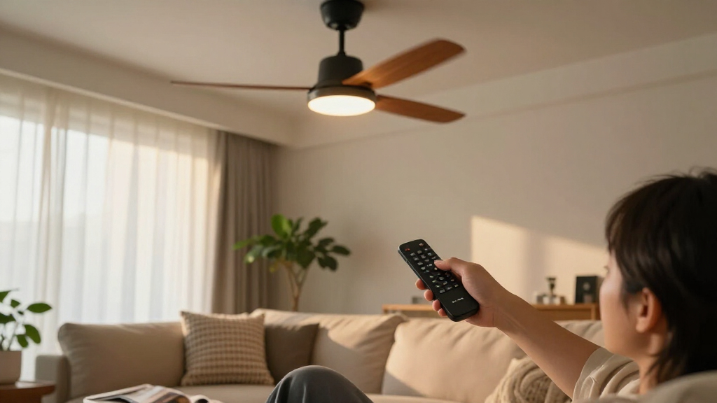 ceiling fans with lights remote control