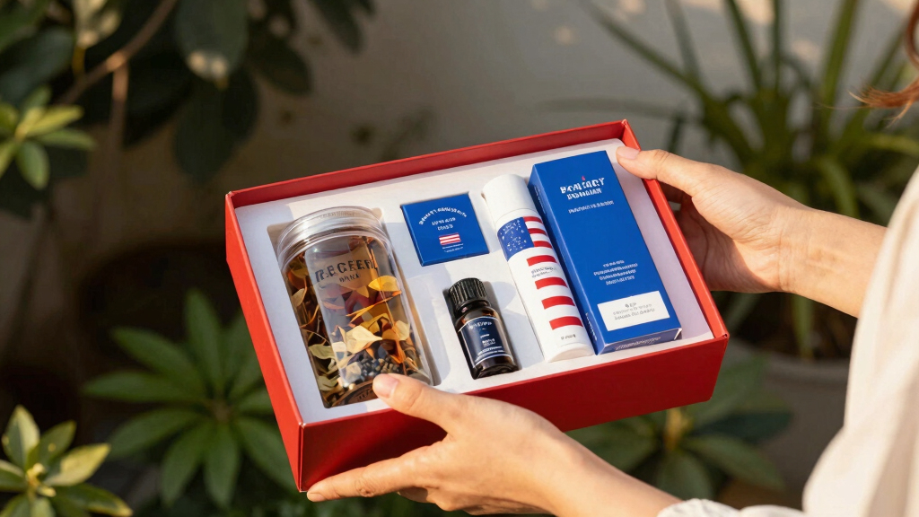 patriotic wellness gift sets