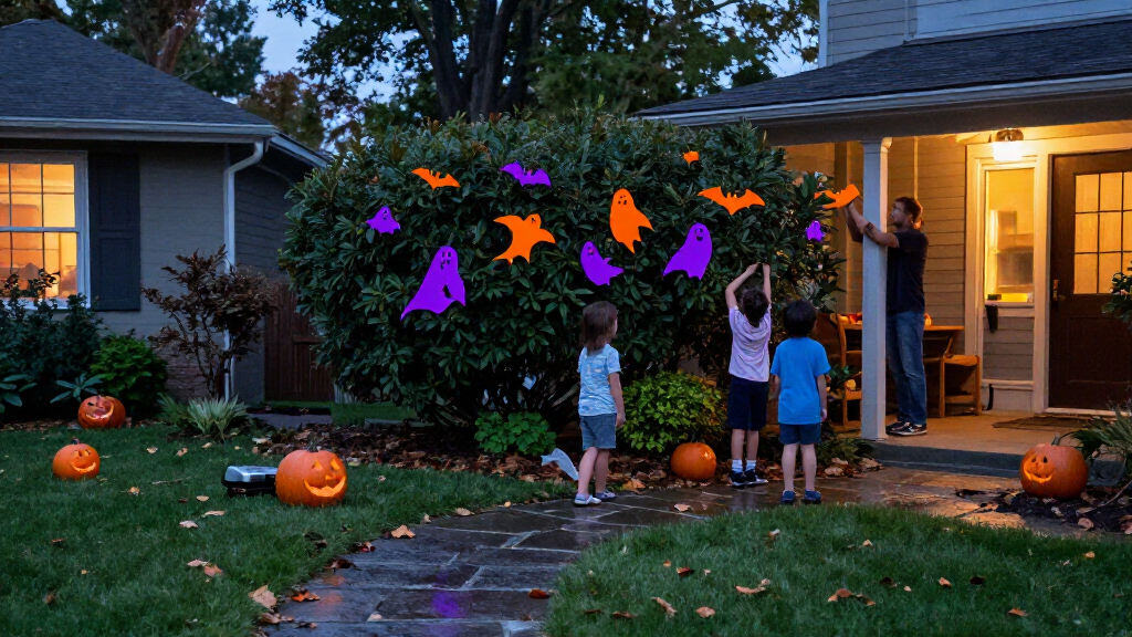outdoor Halloween projectors