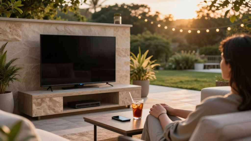 outdoor smart TVs