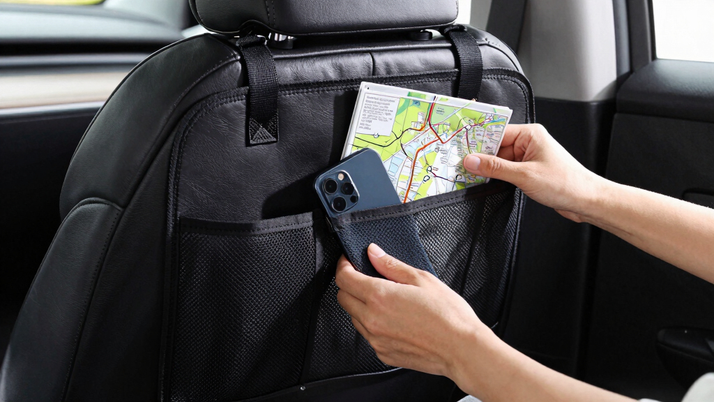 best premium seat back organizer for road trips