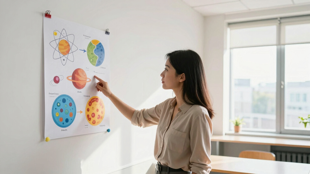 educational science reference posters