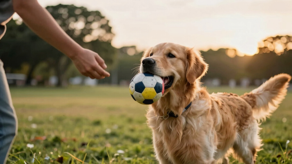 dog soccer toys