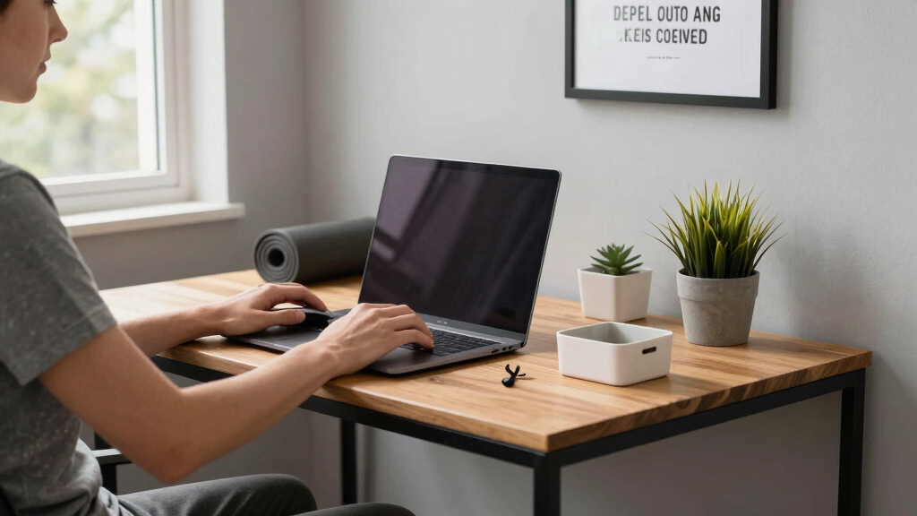 best compact workstation desk for small room