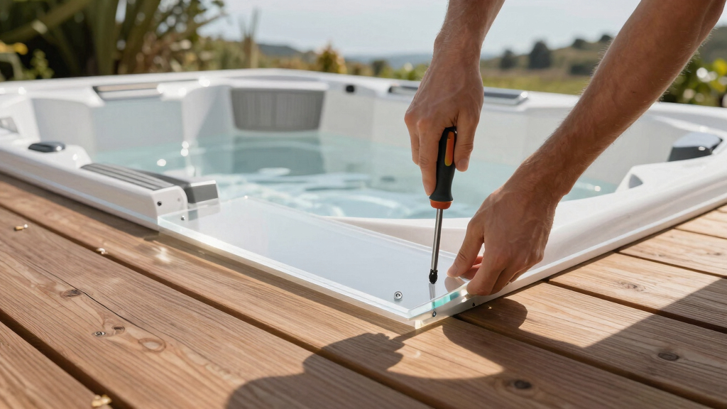 best acrylic hot tub for deck