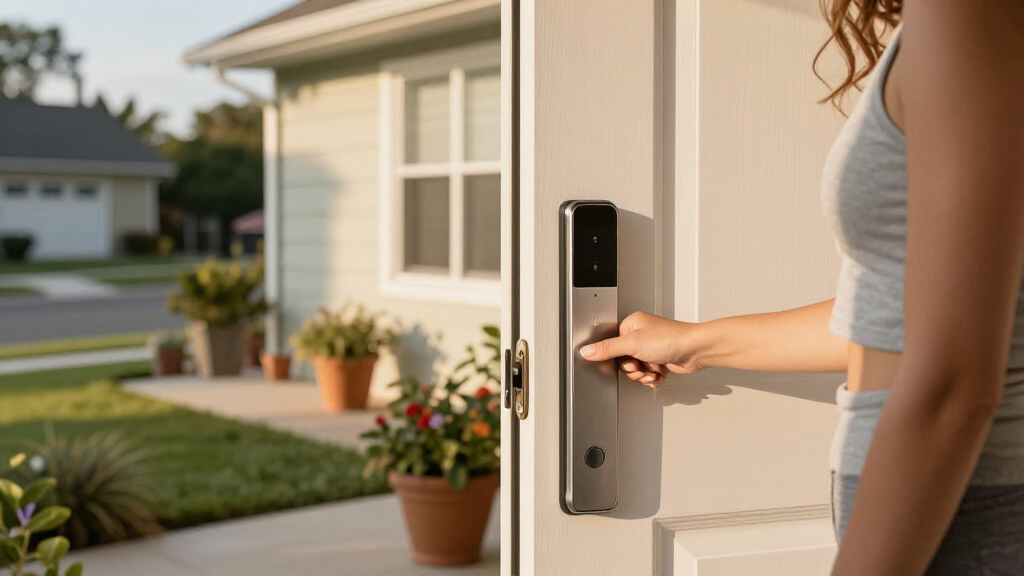 best fingerprint door locks for single-parent homes