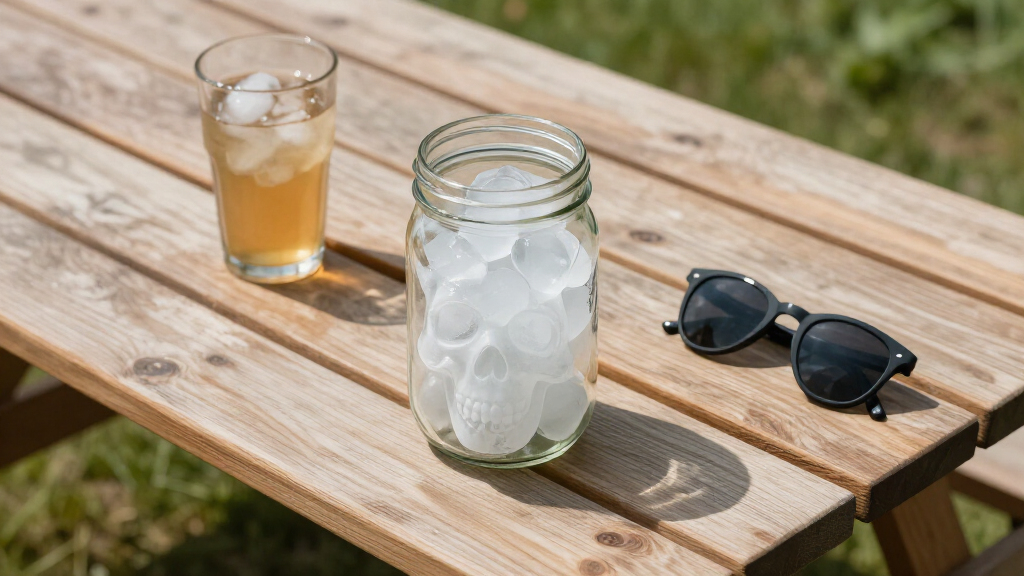 skullshaped ice molds